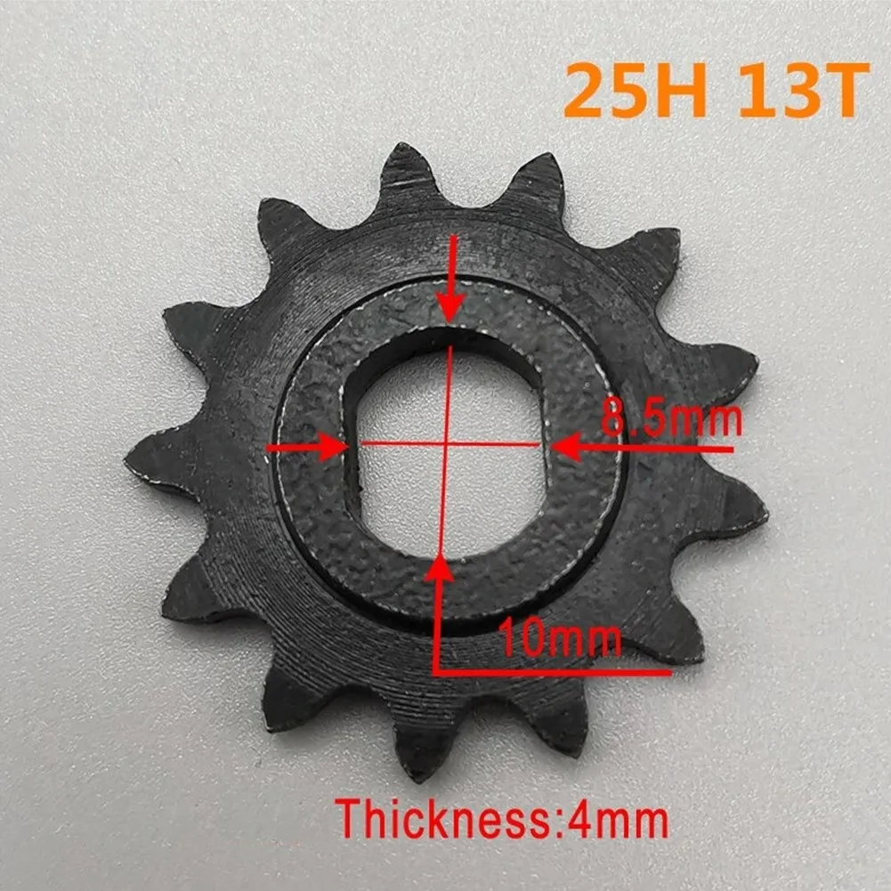 

New Parts Universal Sprocket Electric Scooter 1pc 25H 9T/11T/13T Black