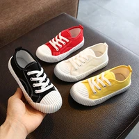 kids shoes toddlers solid color canvas sneakers slip on comfortable lightweight casual running tennis shoes for boys girls