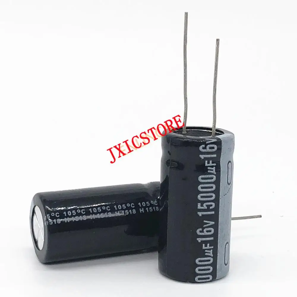 

2pcs/lot 16V 15000UF 17*35 aluminum electrolytic capacitor15000uf 16v 20%