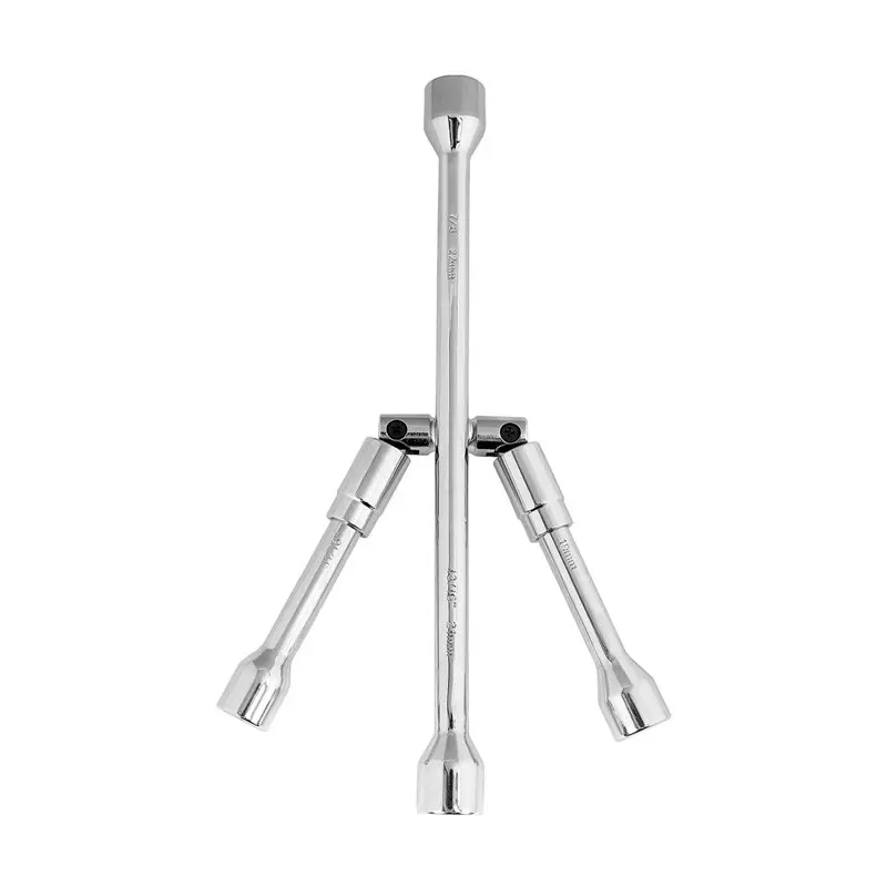 

For Automotive 14-inch Folding Lug Wrench, Steel, Model 6221 Car Accessories
