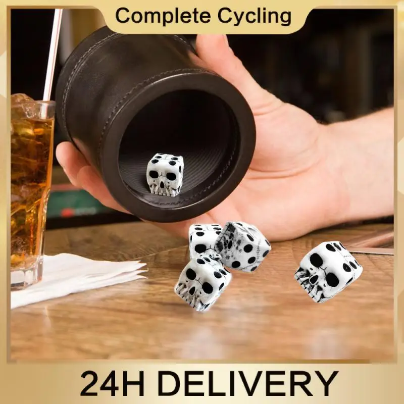 

Белый череп, игральные кости ручной работы, новый фестиваль, искусственные игральные кости, Свободные игрушки через границу