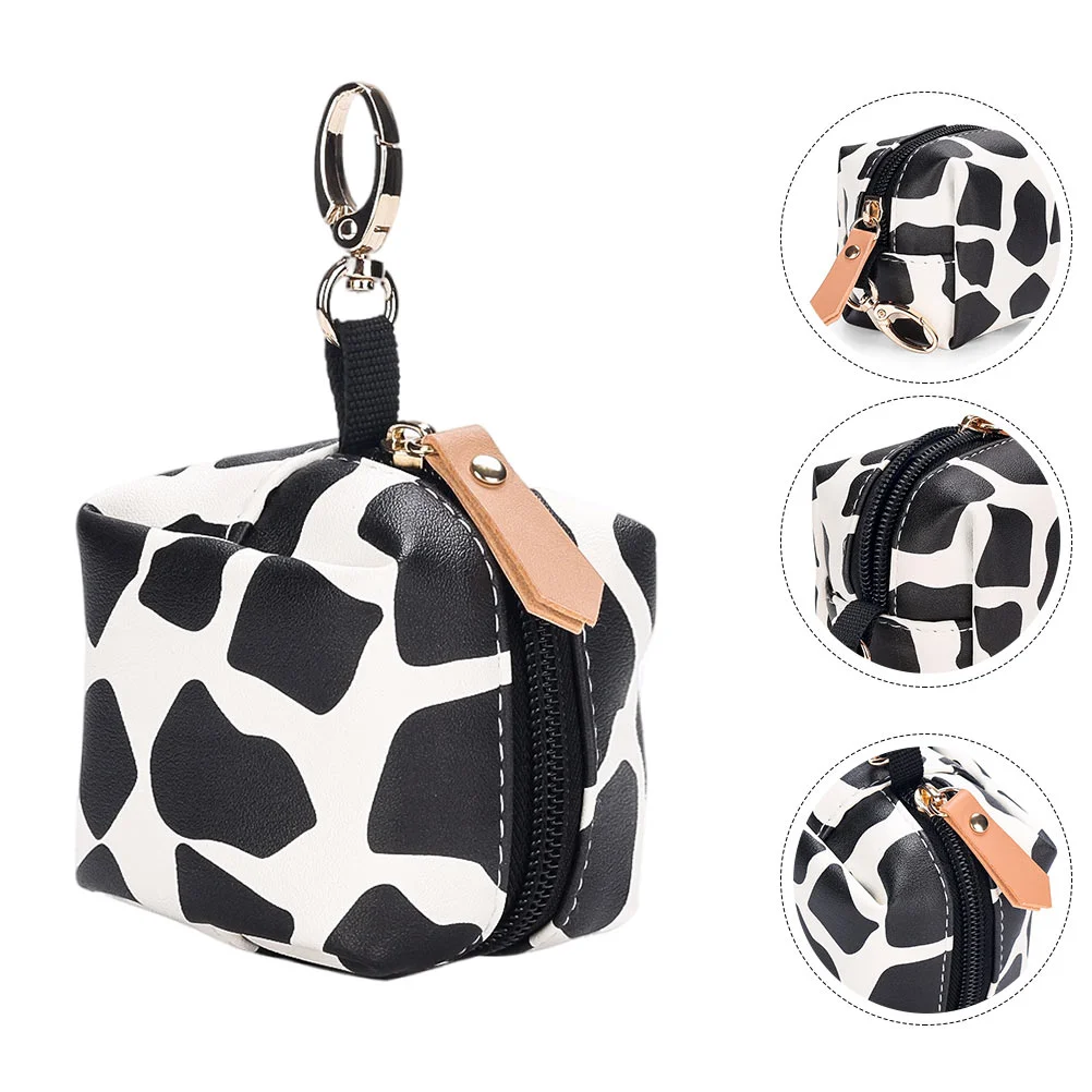 

Baby Pacifier Case Hanging Type Baby Pacifier Bag PU Pacifier Storage Bag