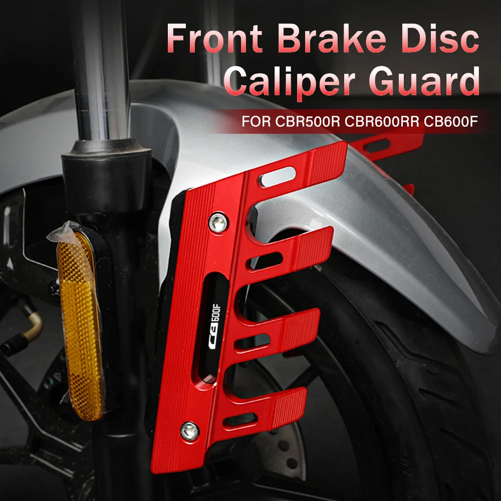 

Universal Motorcycle Accessories Front Brake Disc Caliper Slider caliper Guard Protector Cover FOR HONDA CBR500R CBR600RR CB600F