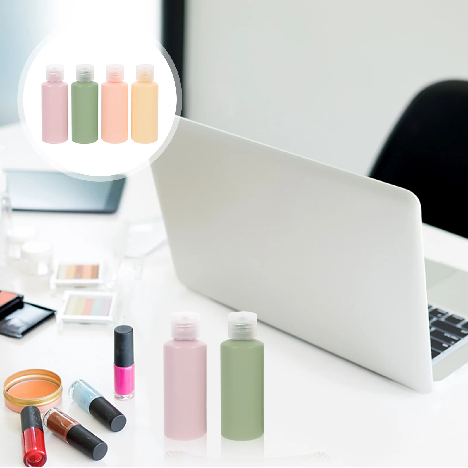 

Toiletry Set Portable Toiletries Bottles Container Travel Outdoor Lotion