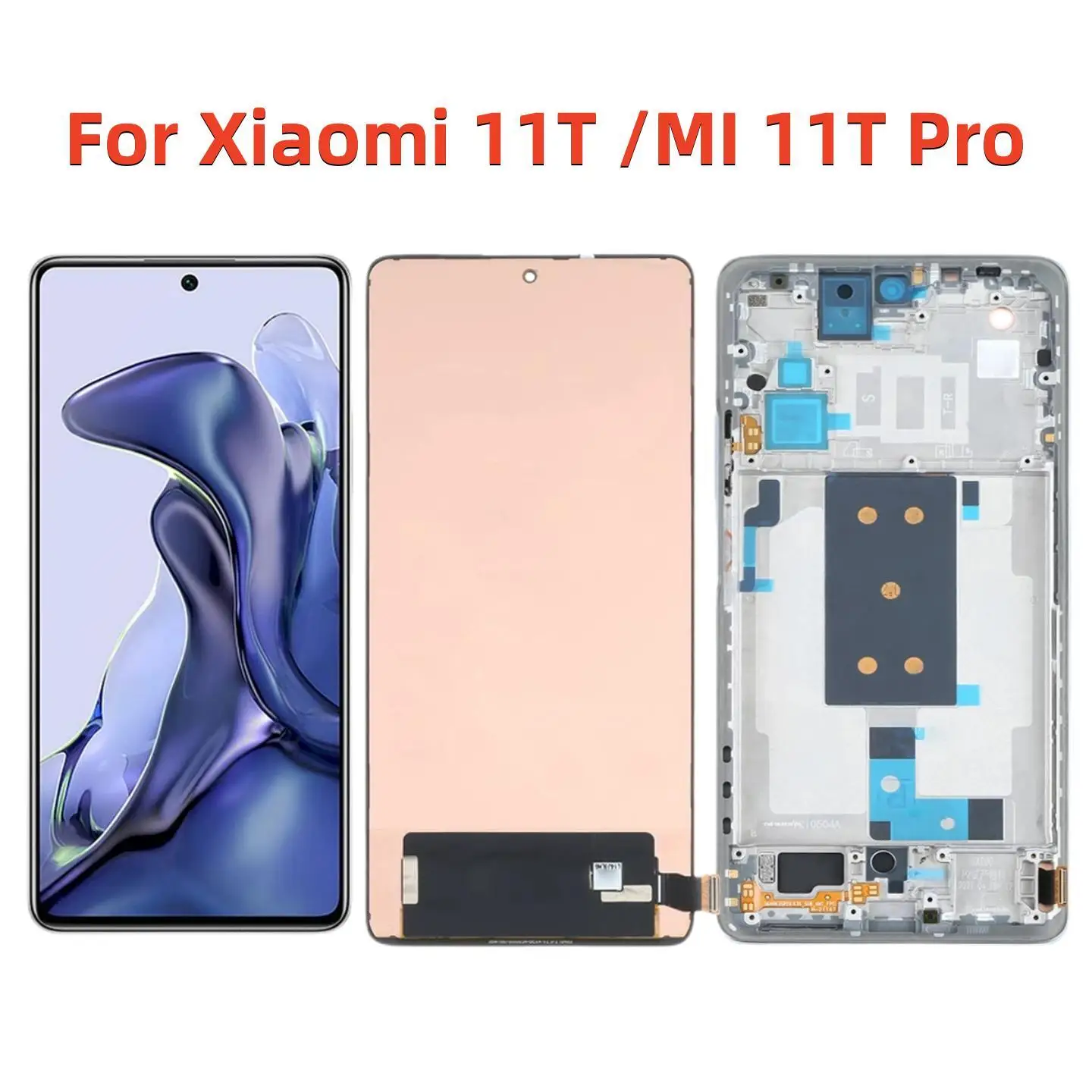 Original For Xiaomi 11T Pro 11TPro 2107113SG LCD Display Touch Screen Replacement Digitizer For Xiaomi 11T 11 T 21081111RG LCD