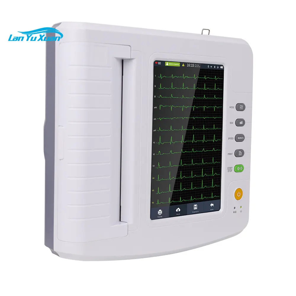 

CONTEC ECG1212G 12 lead ecg touch screen 12channel electrocardiograph