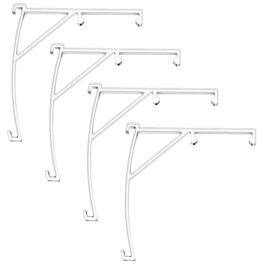 

4pcs Transparent Sturdy Blind Valance Replacement Clips Valance Clips Blinds Replacement Parts Blind Clips Replacement