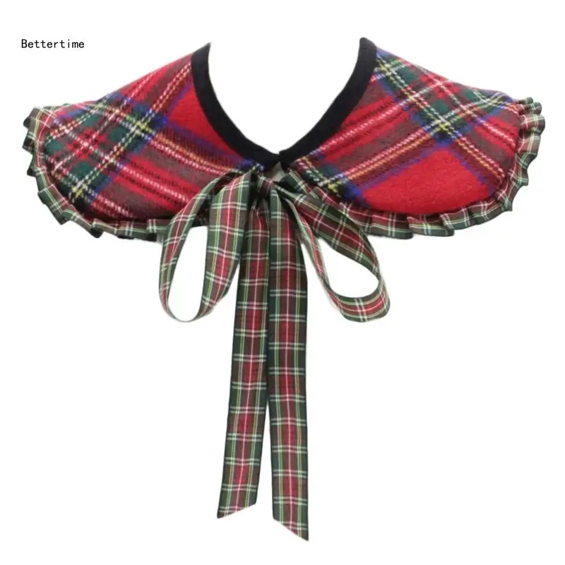 

B36D Милая стильная Дамская полурубашка с ложным воротником, блузка, украшение