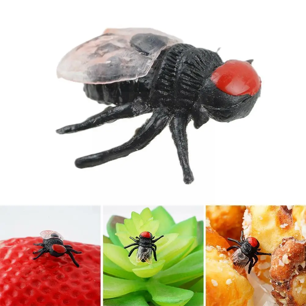 

Special Lifelike Model Plastic Simulation Fake Insect Flies Toy Prank Funny Trick Insect Novelty Tricky Joke New Trick Toys F9k9