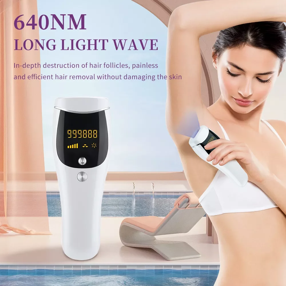 

999999 Flashes IPL Epilator Painless Ice Cooling Photoepilator Hair Removal depiladora 48W Bikini Laser Epilator