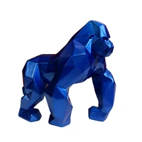4 color nordic animal gorilla ornaments living room office tv wine cabinet creative home decoration crafts gifts statue
