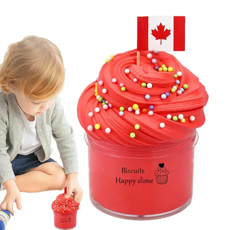 

Stretchy Cotton Mud Cloud Mud Non Sticky Flag Putty Clay Kit DIY Flag Decoration Toy For Party Favor Birthday Gift DIY Projects