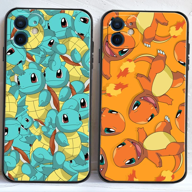 

Pokemon Pikachu Phone Cases For iPhone 11 12 Pro MAX 6S 7 8 Plus XS MAX 12 13 Mini X XR SE 2020 Soft TPU Funda Carcasa