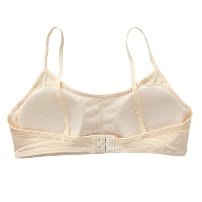 

Детские тренировочные бюстгальтеры для девочек с эластичными бретельками без косточек спортивный бюстгальтер на тонких бретельках одното...