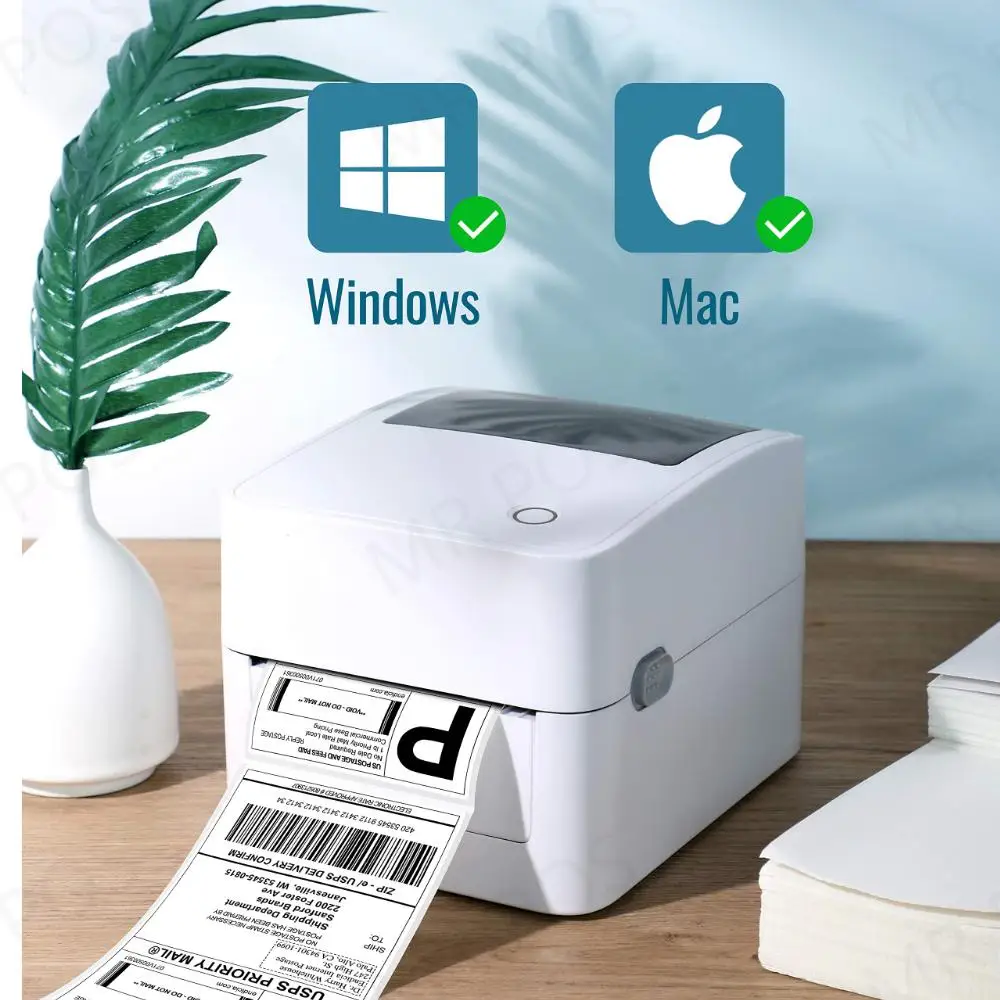 Принтер для печати этикеток Wi-Fi 4X6 Xprinter 420B термоэтикетки марки совместимы с Ebay |