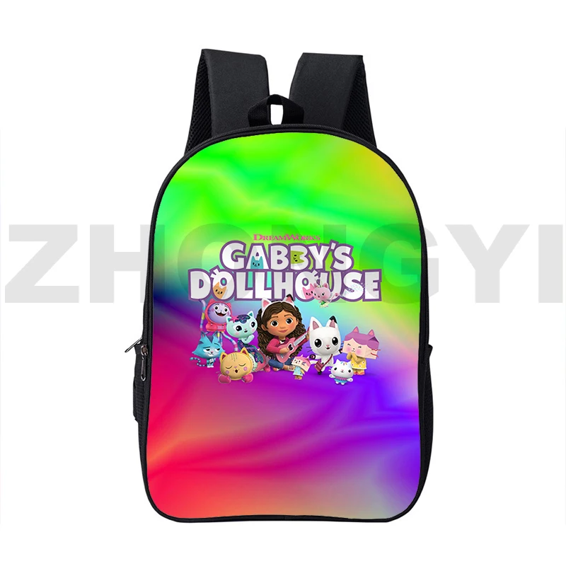 

Женский рюкзак для кукольного домика Gabby, сумка для ноутбука 16 дюймов с 3D принтом, школьный ранец для кукольного домика для студентов колледжа