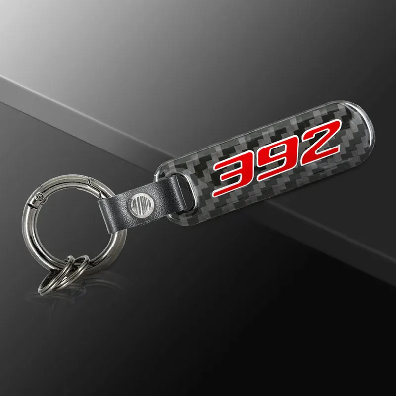 

Брелок-подвеска из углеродного волокна с логотипом 392, брелок для модели Challenger калибра, автомобильные аксессуары Nitro RAM