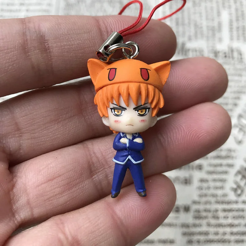 Takara Tomy Фрукты корзина Tohru Honda Sohma Kyo Yuki Gacha подвеска анимационные периферийные