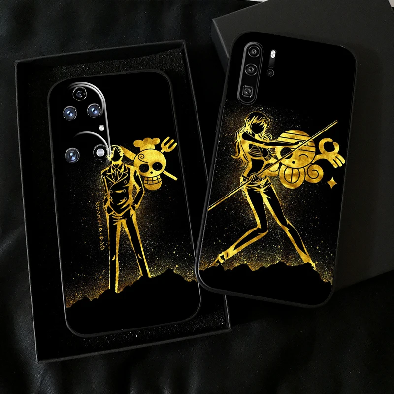 

Anime One Piece Dragon Ball Phone Case For Huawei P50 P40 P30 P20 Pro Lite 5G For Huawei P Smart Z 2021 Soft Coque Carcasa