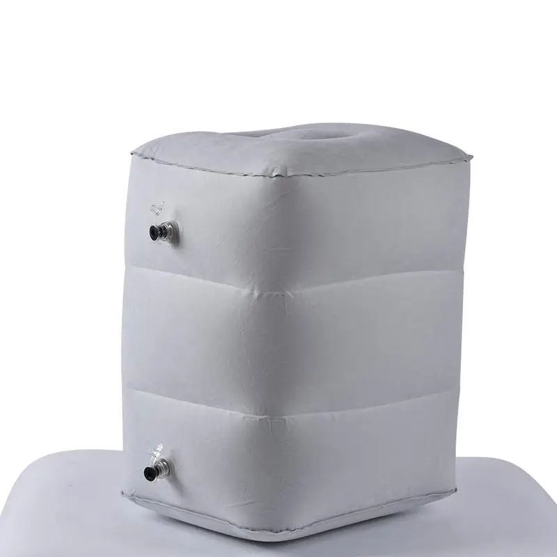 

Inflatable Travel Sleeping Footrest Pillow For Kids Women Men Folding Adjustable Resting Pillow On Airplane Car Bus Foot Pad