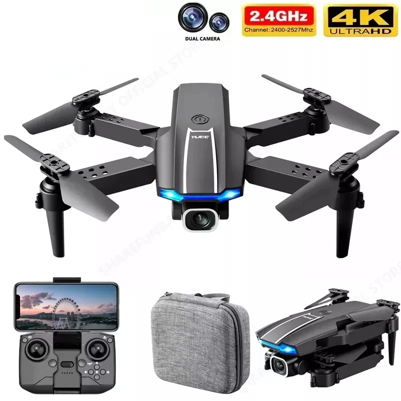 

Мини-Дрон S65 4k профессиональный HD Двойная камера Fpv Дроны с камерой Hd 4k Радиоуправляемый квадрокоптер вертолеты игрушки для детей