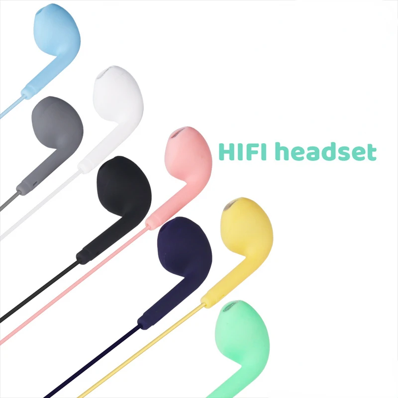 

Portable Sport 8 Colors Earphone Wired Super Bass With Built-in Microphone 3.5mm In-Ear Wired Hands Free For Smartphones Sale