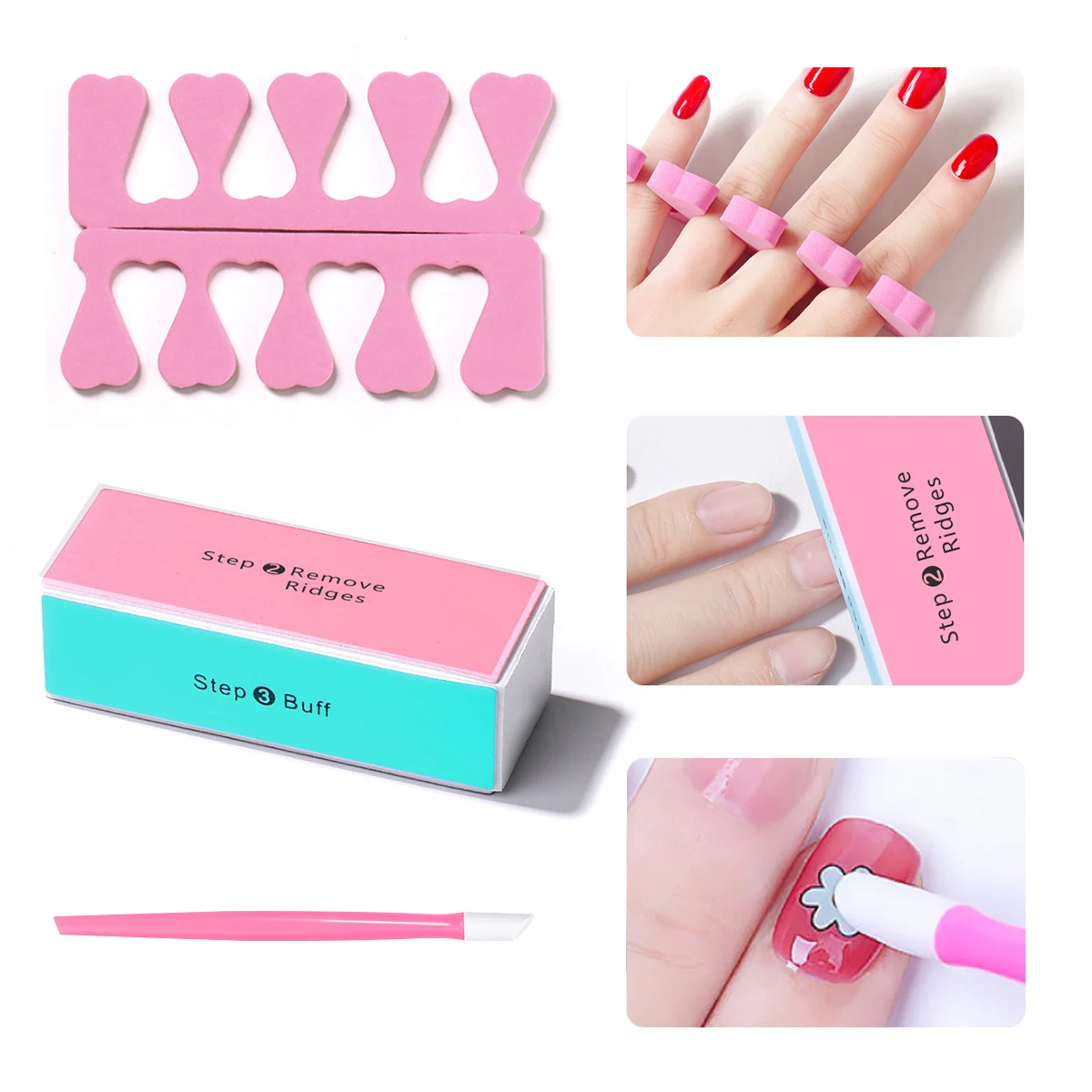 Набор инструментов для маникюра LINMANDA с профессиональной машинкой кисточкой