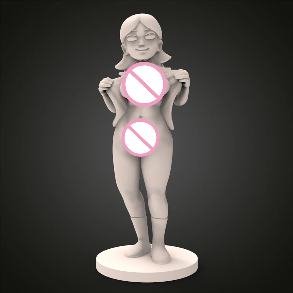 1:24 красивая девушка Джессика 3d печатная модель из смолы неокрашенная фигурка