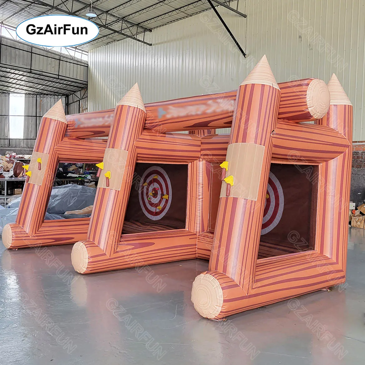 Фото Популярная надувная мишень для дартса, интерактивная игра с топором для стрельбы, в продаже №2