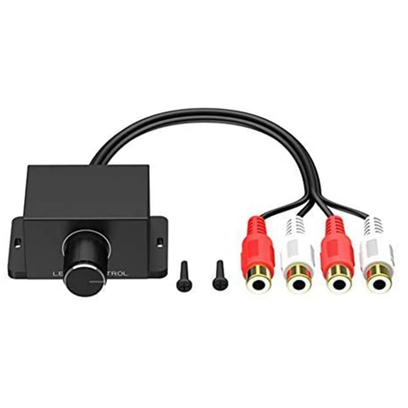 

Audio Amplifier Mini Car Knob Adapter Interior Bass Boost Volume Control Digital Stereo Universal Remote