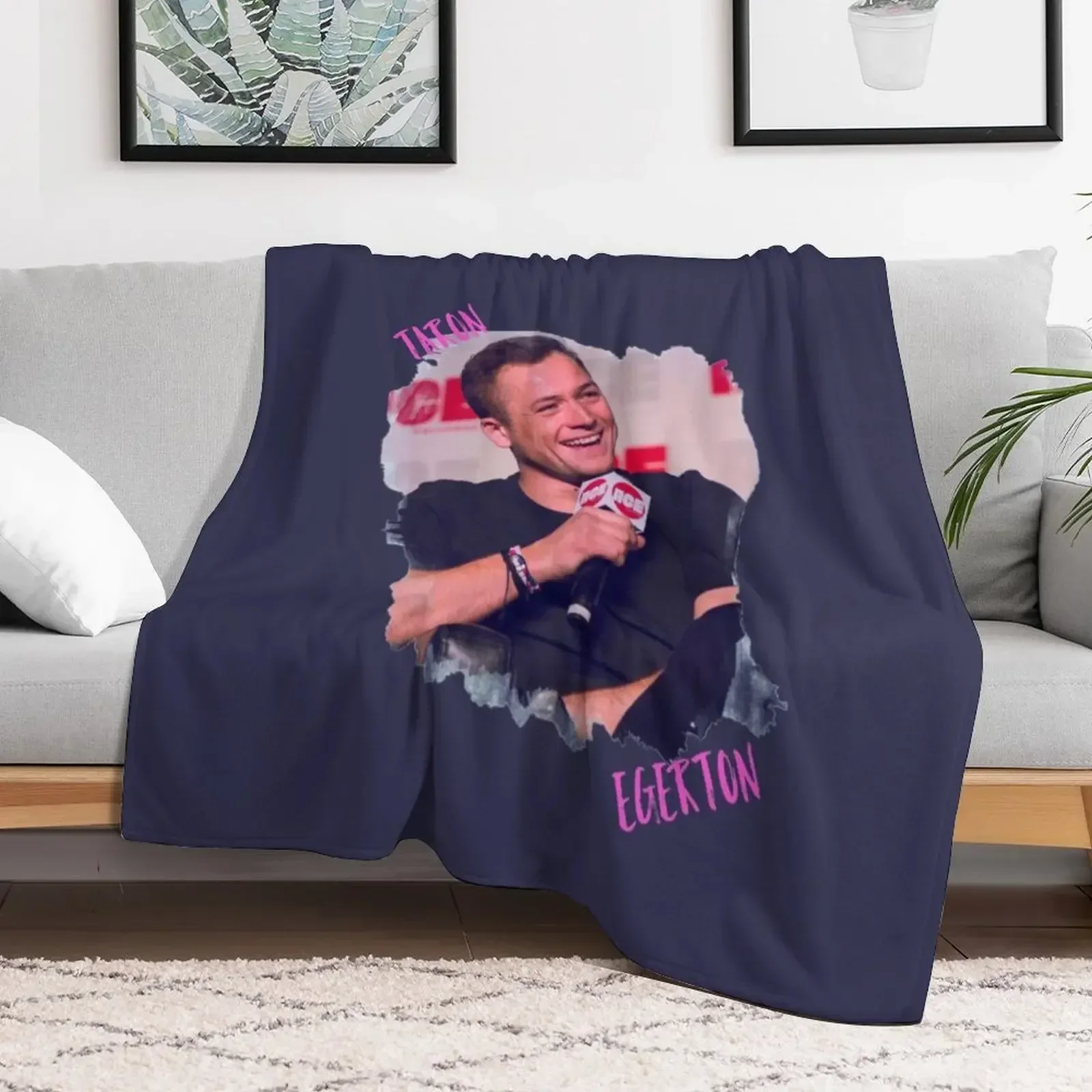 Одеяло Taron Egerton Ace Comic Con мягкое большое многоцелевое одеяло для дивана винтажные