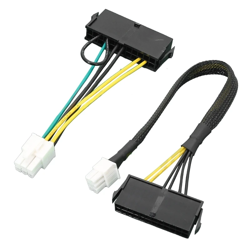 

2023 New 24Pin to 6Pin ATX Power Adapter Cable 18AWG Wire-gauge ATX Power Supply Connecting Wire for acer 6Pin Mainboard