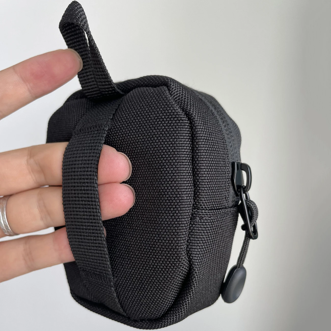 Фото Мини-кошелек-органайзер EDC из Dyneema/X-Pac, карманный кошелек для монет, маленькая подвесная сумка для карт, ключей, монет и необходимых вещей №5