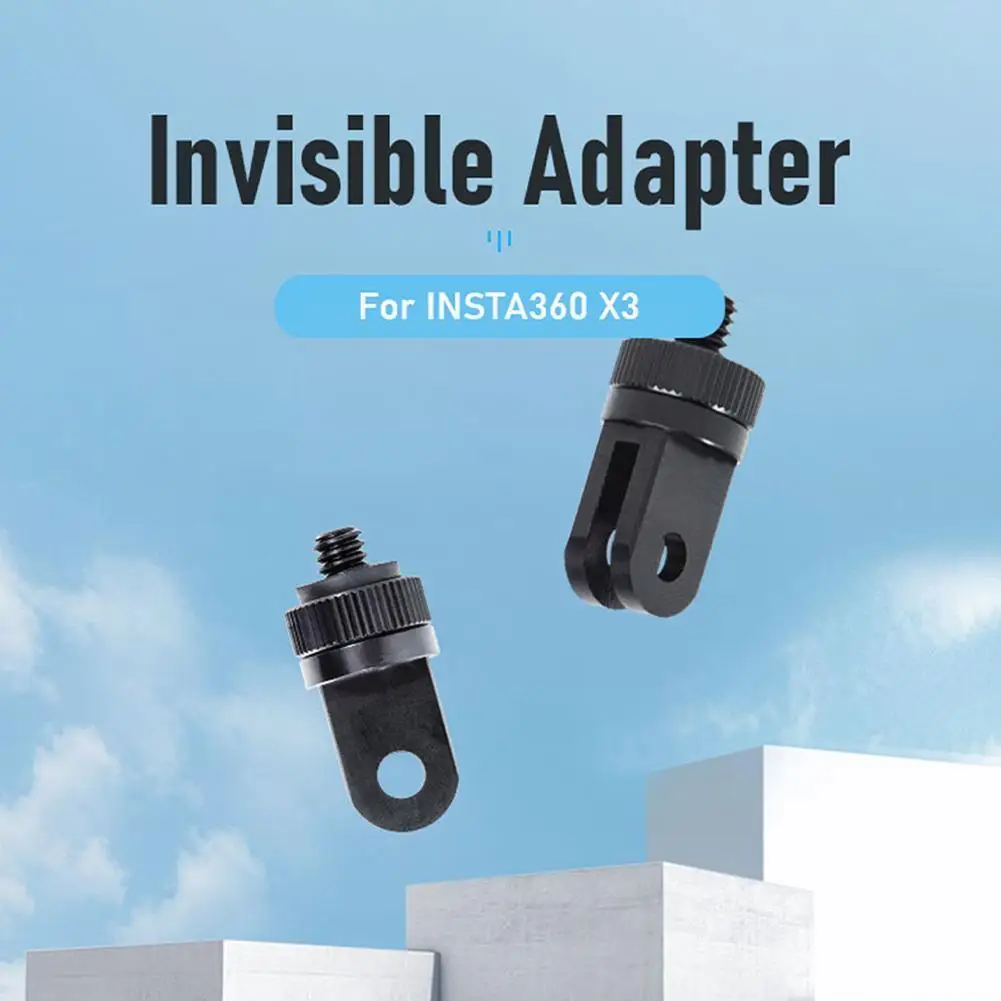 

For Insta360 Shadowstone ONE X3/X2 Adapter Sports Camera Base 360-Degree Screw 1/4 Convenient Camera Invisible Accessories I0V2