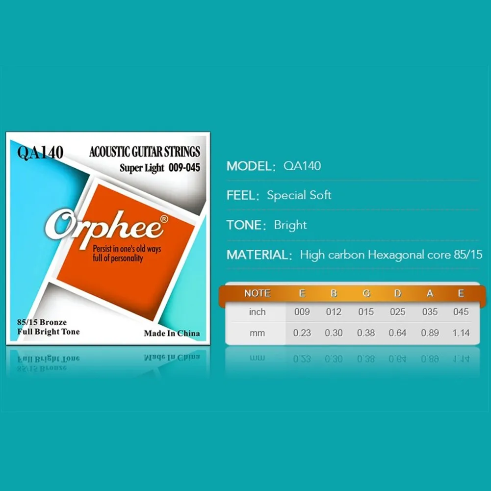 

Высококачественные Популярные Новые портативные практичные прочные Струны для акустической гитары, басы, датчик 009-0,045, жесткие 0,013-0,054