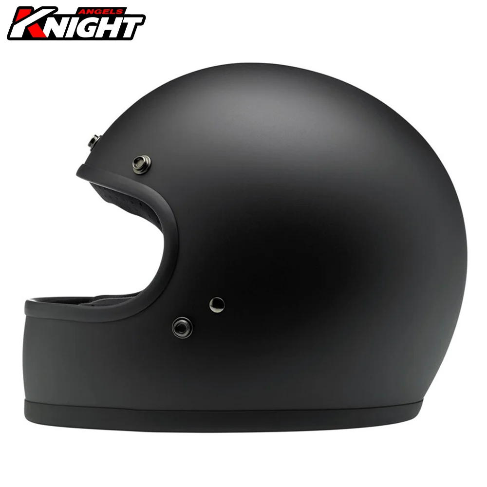 

Motorcycle Helmet Casco Moto Motocross Retro Full Face Helmet Four Seasons FRP Material DOT Certification Motorbike Helmet