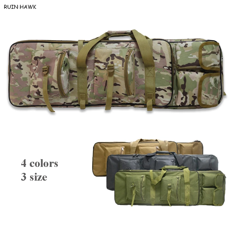 FOS Tactical Rifle Backpack 81cm / 94cm / 115cm Oxford Outdoor Sport Bag Hunting Gun Bag Airsoft Paintball Rifle Gun Case
