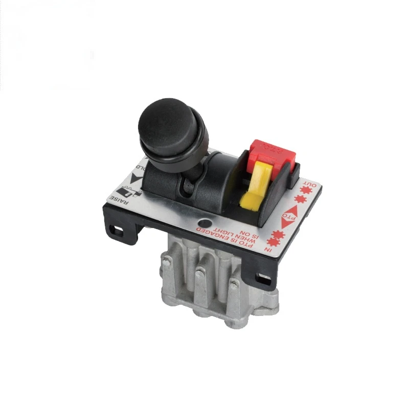 

Dump truck controls EU standard PTO raise hold lower 3 position 6 hole with light tipper control valve
