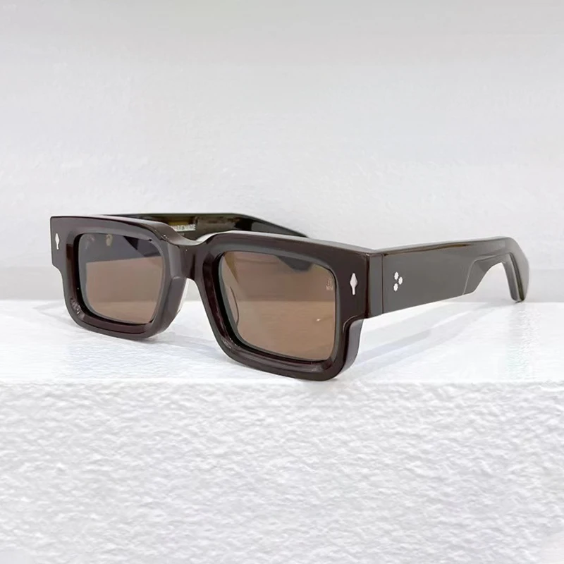 

Новинка JMM ACARI ацетатные Квадратные Солнцезащитные очки мужские высококачественные модные дизайнерские очки UV400 женские уличные солнцезащитные очки ручной работы