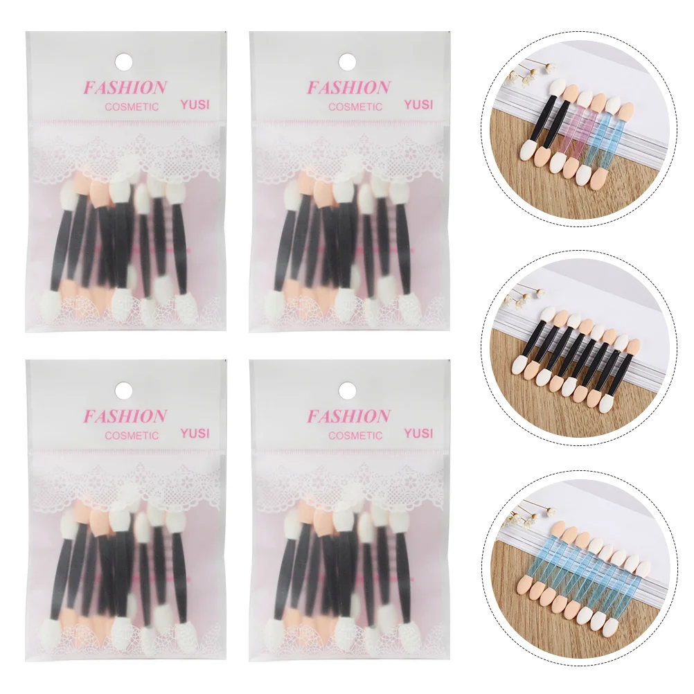 

Eyeshadow Brush Makeup Brushes Eye Applicator Applicatorsconcealer Tool Foundationportable Disposable Sponge Essential Glitter