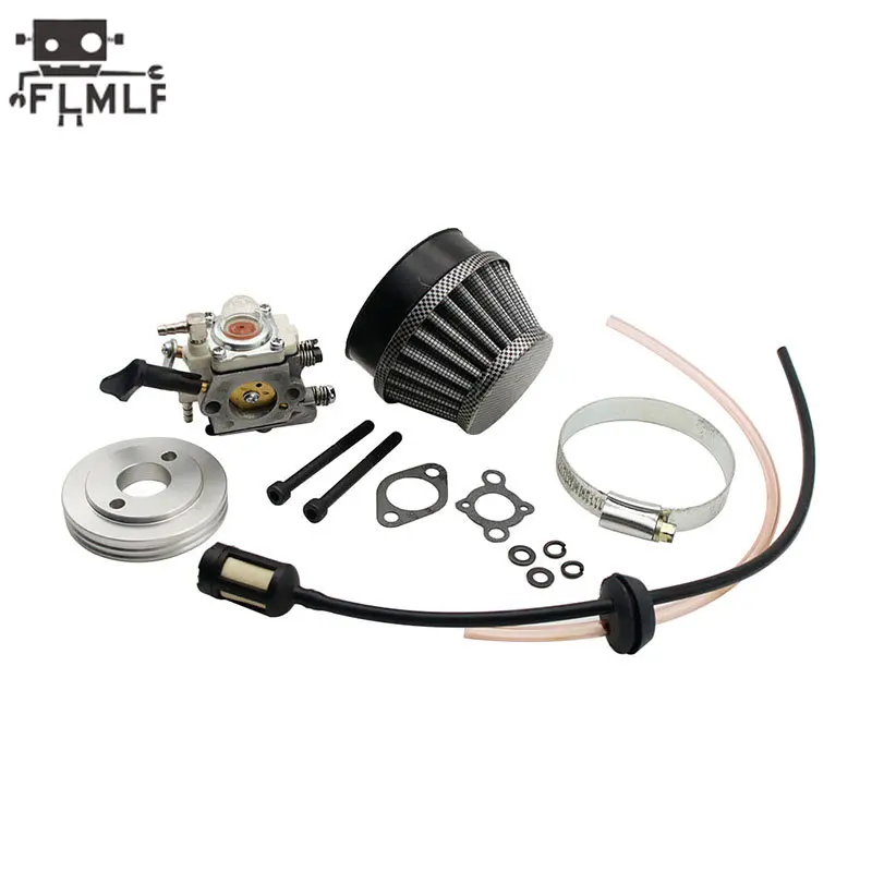 Rc-Auto-Luftfilter + Vergaser + Kraftstoffleitung des 23CC ~ 58CC-Motors für 1/5 Hpi Rofun Km Rovan LT Baja FG ZENOAH CY RCMK GoPed Redcat – Detail 4