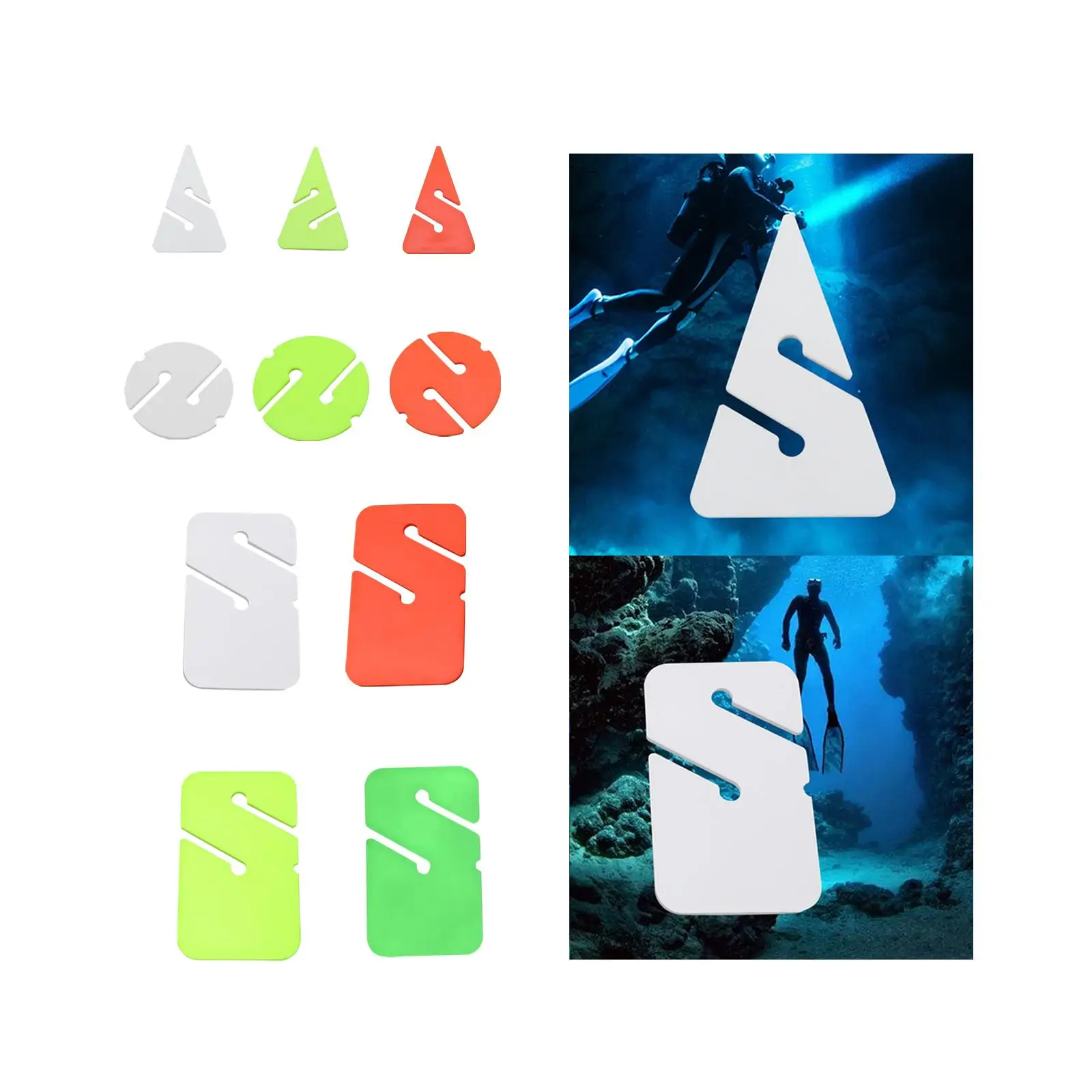 Пещера Дайвинг линия маркер замена оборудования для подводного плавания высшего