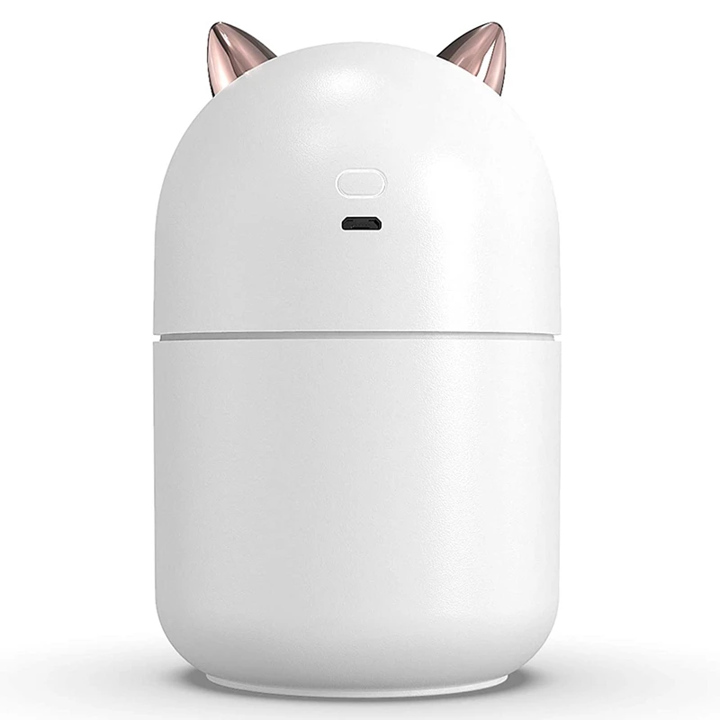 Увлажнитель с прохладным туманом для милого кота дома ночник кошек незаменимый