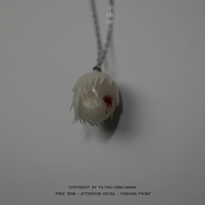 

No. 5 · Tearful little head! Manual necklace