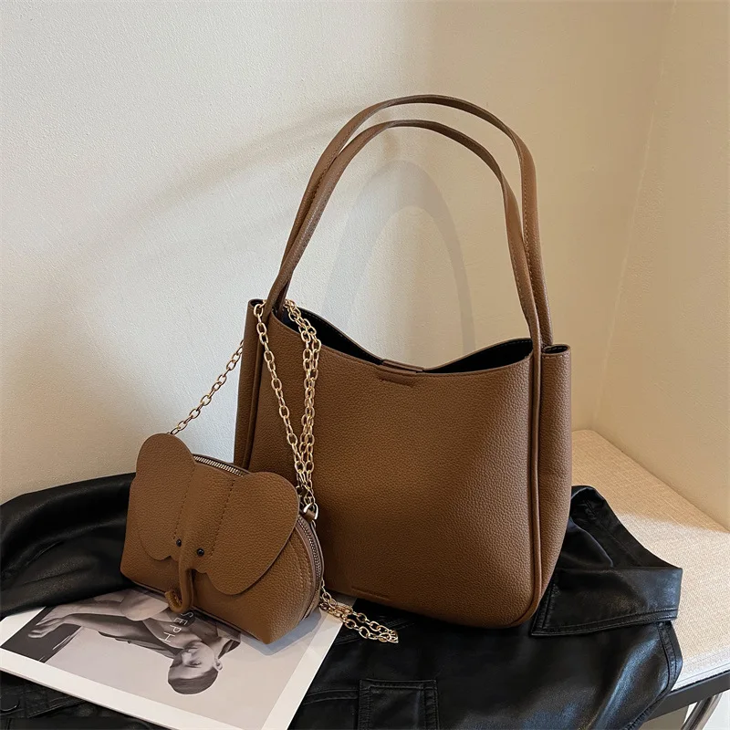 

High Quality Large CapaCity Underarm Bag For Children Mothers, Autumn And Winter New ToTe Bag, Versatile