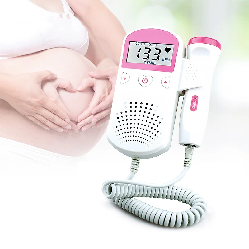 

Фетальный допплер с ЖК-дисплеем и подсветкой