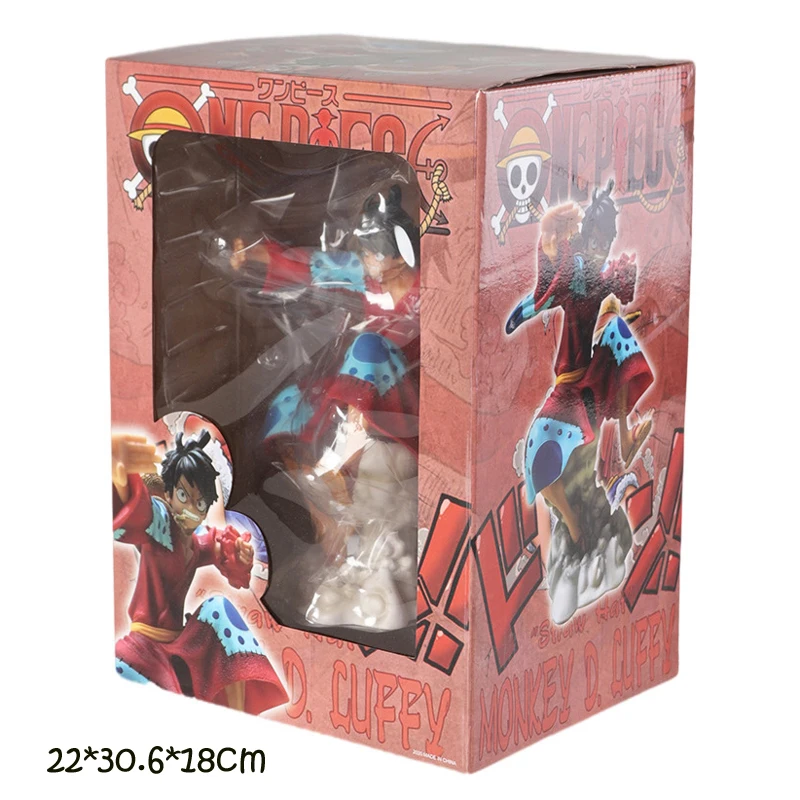 Аниме Фигурка GK кимоно Луффи экшн-фигурка вано статуя ПВХ отличная большая