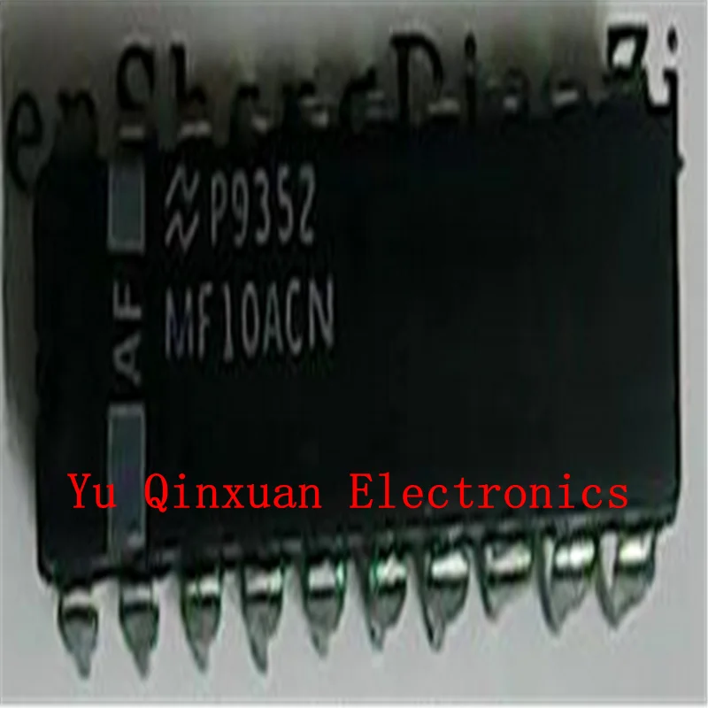 

MF10ACN DIP-20 Универсальный одночиповый двойной переключаемый конденсаторный фильтр, новый оригинальный запас