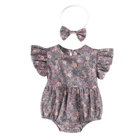 criscky 2022 baby girl boys clothes one pieces jumpsuits baby clothing printing cotton short romper infant clothes roupas