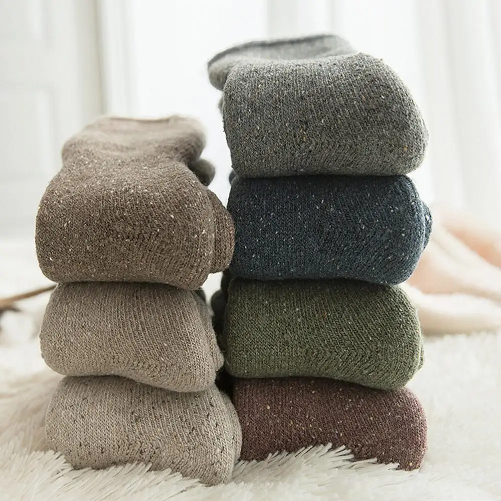 

1 Pair Stockings Lightweight Wool Blend Warm Keeping Cold Resist Soft Women Socks Socks for Outdoor